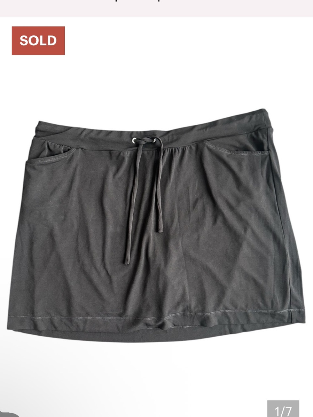 Chico's Weekends Skort Black XL
